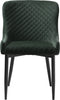 Eetkamerstoel Velvet Groen - Zithoogte 49cm - Stoel Ottowa - Giga Living