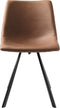 Eetkamerstoel Yukon Bruin Tan Pu - Giga Living