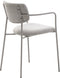 Eetkamerstoel Zama Off White Melange - Giga Living