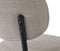 Eetkamerstoel Zandkleur Stof - 48x53x81,2cm - Fowler - Giga Living