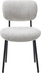 Eetkamerstoel Zonder Armleuning - Off White Stof - Buffalo - Giga Living