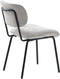 Eetkamerstoel Zonder Armleuning - Off White Stof - Buffalo - Giga Living