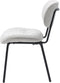 Eetkamerstoel Zonder Armleuning - Off White Stof - Buffalo - Giga Living