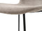 Eetkamerstoel Zonder Armleuning - Zandkleur - 47x47x85cm - Delta - Giga Living
