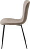 Eetkamerstoel Zonder Armleuning - Zandkleur - 47x47x85cm - Delta - Giga Living