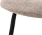 Eetkamerstoel Zonder Armleuning - Zandkleur - 47x47x85cm - Delta - Giga Living