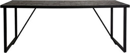 Eetkamertafel, 200x100, B340 zwart
