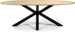 Eetkamertafel, 230x110, A715 White Wash