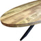 Eetkamertafel Denise - Eettafel ovaal - Eettafel mangohout 240 cm