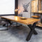 Eetkamertafel Denver | Rechthoek X-poot | 240 cm