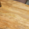 Eetkamertafel industrieel - Eetkamertafel Sanne - Eettafel mangohout 120 cm