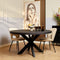 Eetkamertafel Milan - Eettafel industrieel - Eettafel rond 130 cm