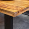 Eetkamertafel Sanne - Mangohout eettafel - Eettafel zwart 300 cm