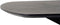 Eettafel Akagi 230 cm Deens ovaal Acacia - Zwart