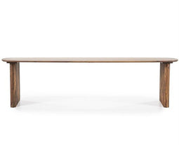 Eettafel Alexander Deens ovaal Sheesham 280x100cm - bruin | Eleonora