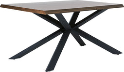 Eettafel Arno Smoked 90x160 cm Fixed - Giga Living