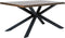 Eettafel Arno Smoked 90x160 cm Fixed - Giga Living
