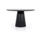 Eettafel Aron rond 130 - Zwart | Eleonora