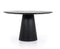 Eettafel Aron rond 130 - Zwart | Eleonora