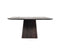 Eettafel Aron vierkant 150x150cm - bruin | Eleonora