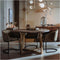 Eettafel Belvedere rond 130cm - bruin | Tower living