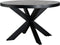 Eettafel Bob Zwart Mangohout ø130 cm