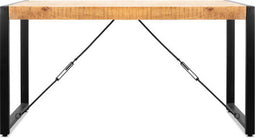 Eettafel Britt mangohout 140x80 cm - Naturel