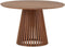 Eettafel Burundi Rond acacia 130 cm - Naturel