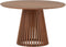Eettafel Burundi Rond acacia 130 cm - Naturel