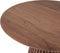 Eettafel Burundi Rond acacia 130 cm - Naturel