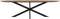 Eettafel Clermont ovaal - 240x120cm - naturel