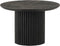 Eettafel Colombia 120 cm Rond mangohout - zwart | Meubelplaats