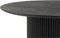 Eettafel Congo Rond 120 cm Acacia - Zwart