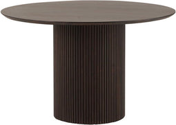 Eettafel Congo Rond 120 cm Mangohout - Walnoot