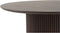 Eettafel Congo Rond 120 cm Mangohout - Walnoot