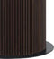 Eettafel Congo Rond 120 cm Mangohout - Walnoot