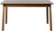 Eettafel Donkerbruin Eikenhout - Uitschuifbaar - 140-200cm - Bari