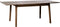 Eettafel Donkerbruin Eikenhout - Uitschuifbaar - 140-200cm - Bari