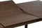 Eettafel Donkerbruin Eikenhout - Uitschuifbaar - 140-200cm - Bari