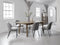 Eettafel Donkerbruin Eikenhout - Uitschuifbaar - 140-200cm - Bari