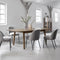 Eettafel Donkerbruin Eikenhout - Uitschuifbaar - 140-200cm - Bari