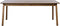 Eettafel Donkerbruin Eikenhout - Uitschuifbaar - 190-290cm - Bari