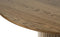 Eettafel Eikenhout Donkerbruin - Ø120cm - 2-4 Personen - Tafel Nola - Giga Living