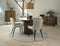 Eettafel Eikenhout Donkerbruin - Ø120cm - 2-4 Personen - Tafel Nola - Giga Living