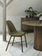 Eettafel Eikenhout Donkerbruin - Ø120cm - 2-4 Personen - Tafel Nola - Giga Living