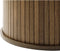 Eettafel Eikenhout Donkerbruin - Ø120cm - 2-4 Personen - Tafel Nola - Giga Living