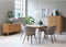 Eettafel Eikenhout Naturel - Ø120cm - 2-4 Personen - Tafel Carno - Giga Living