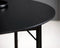 Eettafel Eikenhout Zwart - Ø120cm - 2-4 Personen - Tafel Savona - Giga Living