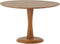Eettafel Flare rond Ø120 cm - Bruin | Nijwie