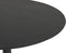 Eettafel Flare rond Ø120 cm - zwart | Nijwie